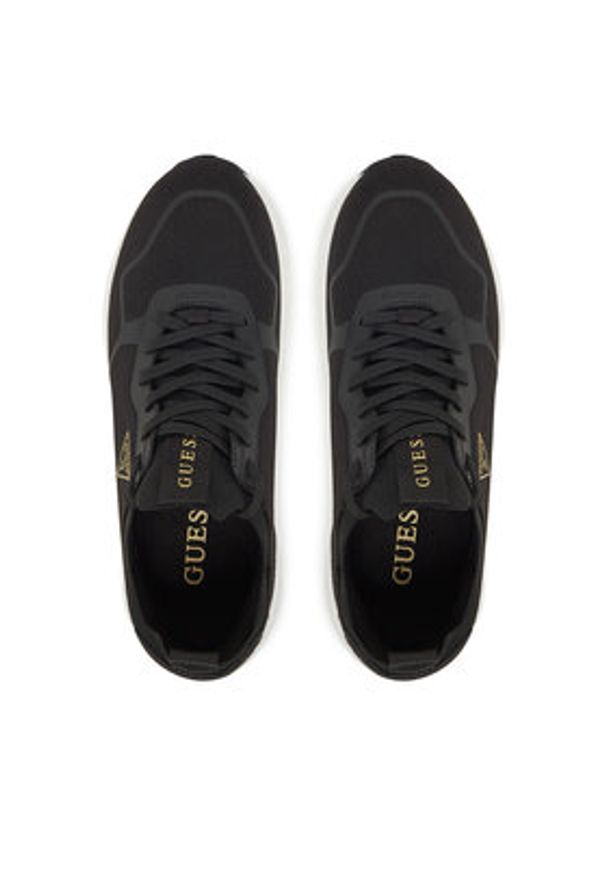 Guess Sneakersy FLJSOL FAB12 Czarny. Kolor: czarny. Materiał: materiał
