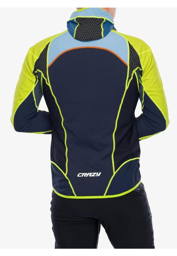 CRAZY - Kurtka skiturowa męska Crazy Jkt Avenger. Kolor: pomarańczowy. Sezon: zima