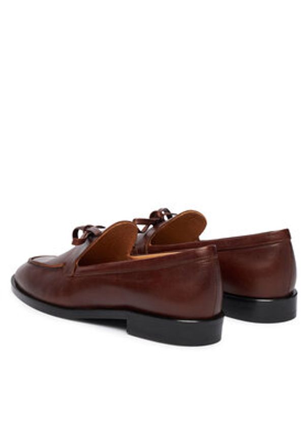 BALAGAN - Balagan Loafersy Raphel Brązowy. Kolor: brązowy. Materiał: skóra