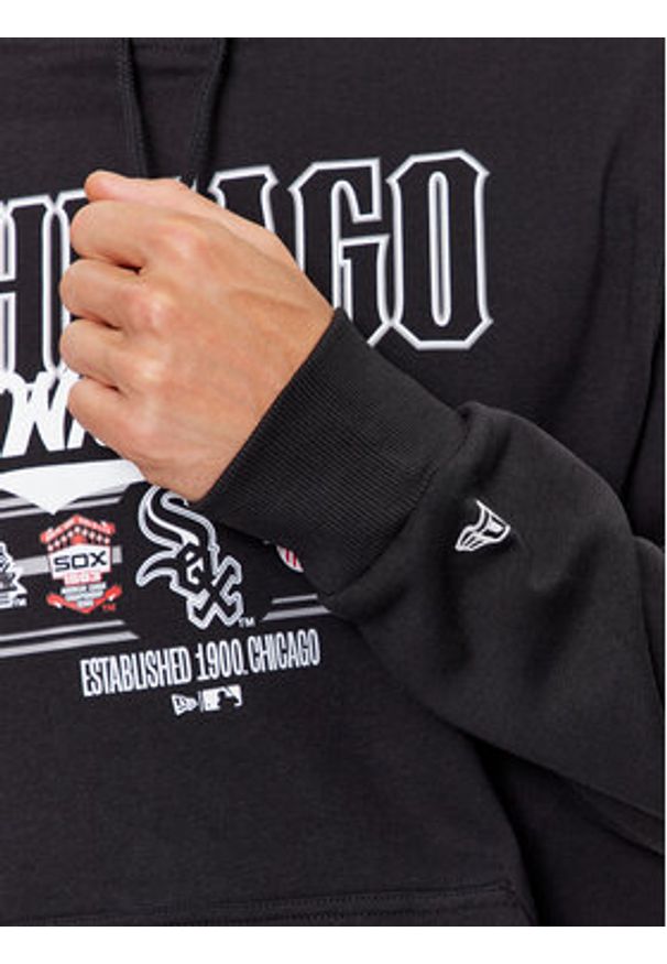 New Era Bluza Chicago White Sox MLB Team Graphic 60416315 Czarny Regular Fit. Kolor: czarny. Materiał: bawełna