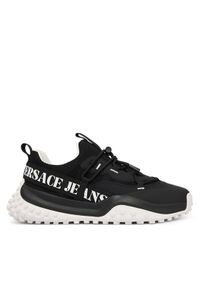 Versace Jeans Couture Sneakersy 80YA3SN2 Czarny. Kolor: czarny. Materiał: materiał #1