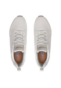 skechers - Skechers Sneakersy Bobs Sparrow 2.0-Retro Clean 117268/OFWT Biały. Kolor: biały. Materiał: mesh, materiał #4