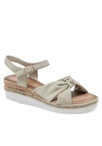 Clara Barson Espadryle ALIA WS2189-30 Beżowy. Kolor: beżowy. Materiał: syntetyk #7