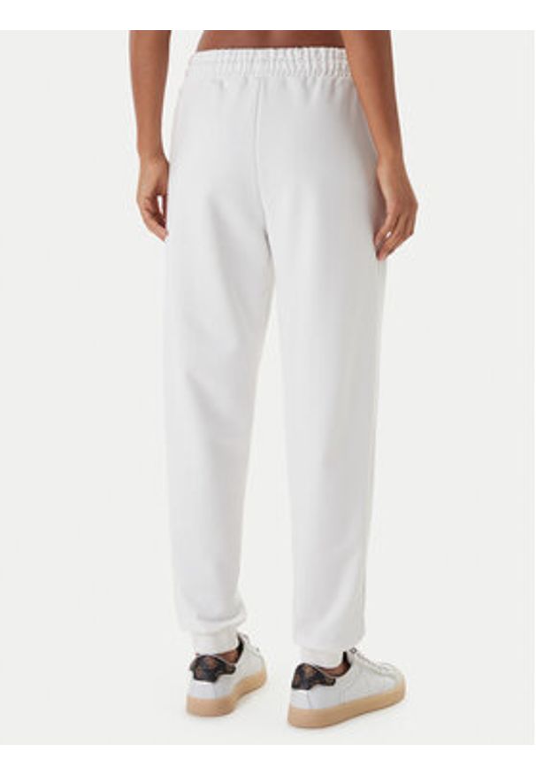 Guess Spodnie dresowe V6GB11 K3095 Biały Regular Fit. Kolor: biały. Materiał: syntetyk, bawełna