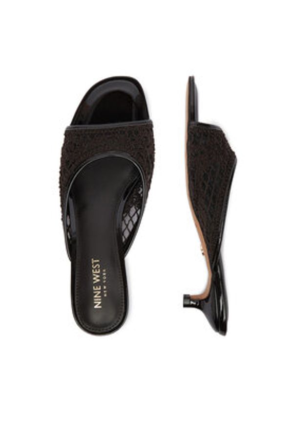 Nine West Klapki CEO-NV-015 Brązowy. Kolor: brązowy. Materiał: materiał