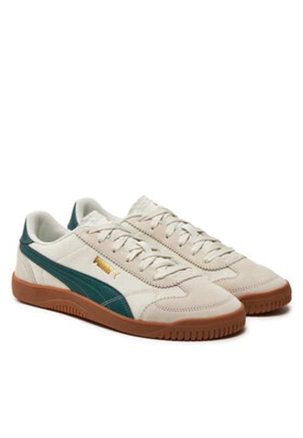 Puma Sneakersy Puma Club 5v5 Lux OG 397450 03 Beżowy. Kolor: beżowy. Materiał: skóra