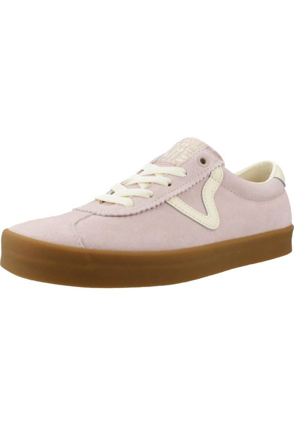 Tenisówki Vans Model Sport Low Kolor Rose. Kolor: różowy. Materiał: zamsz, tkanina. Styl: sportowy