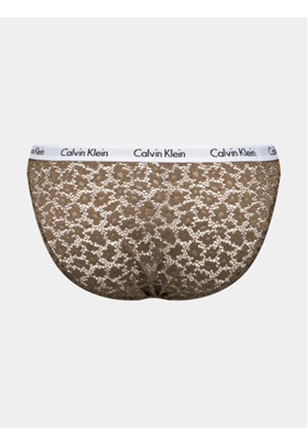 Calvin Klein Underwear Figi klasyczne 000QD3860E Brązowy. Kolor: brązowy. Materiał: syntetyk