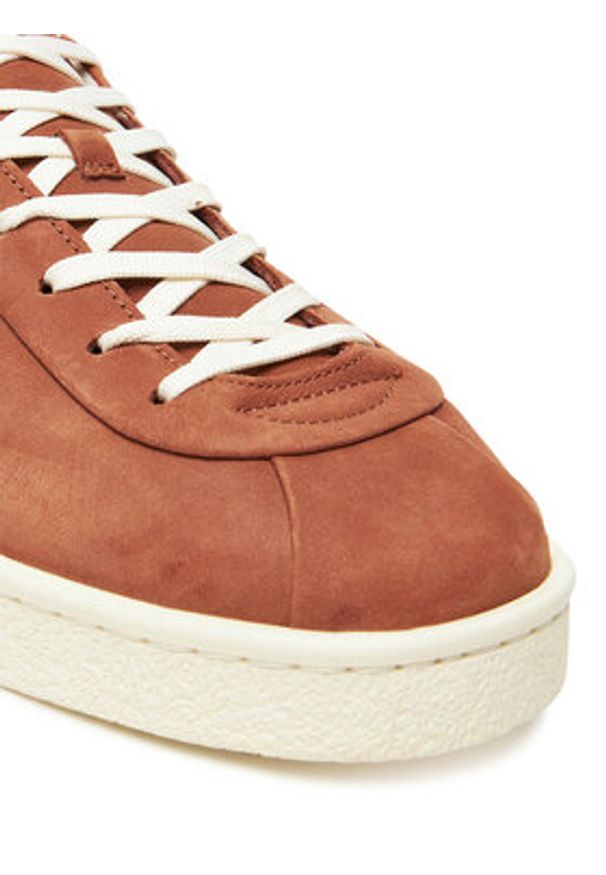 Lacoste Sneakersy 749SMA0030 Brązowy. Kolor: brązowy. Materiał: skóra