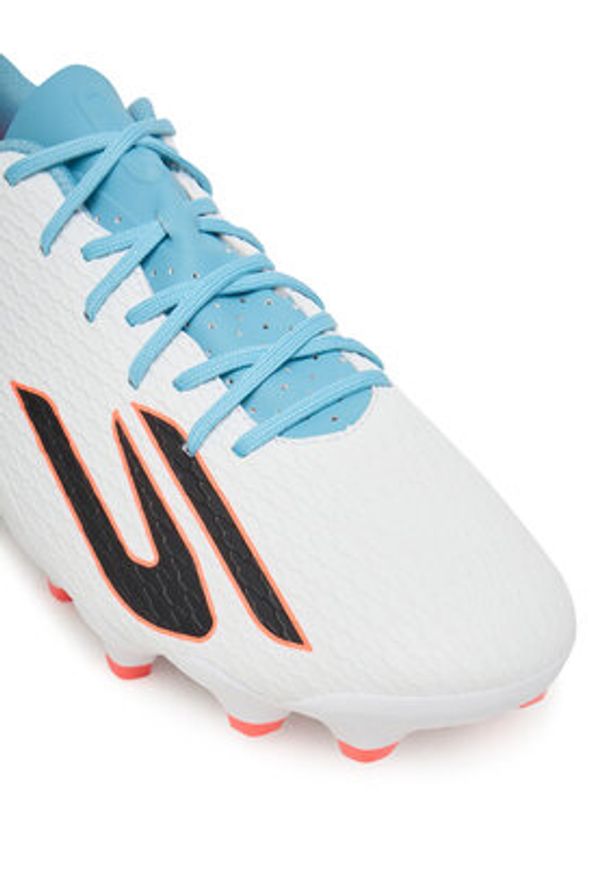 skechers - Skechers Buty do piłki nożnej Club Mg 252132 WTQP Biały. Kolor: biały. Materiał: skóra