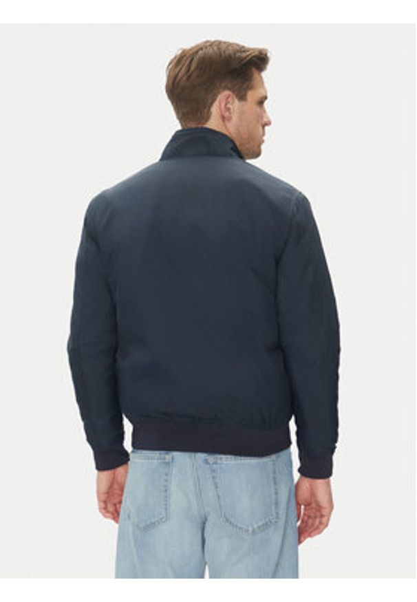 Pepe Jeans Kurtka bomber Mustrel PM403108 Granatowy Regular Fit. Kolor: niebieski. Materiał: syntetyk