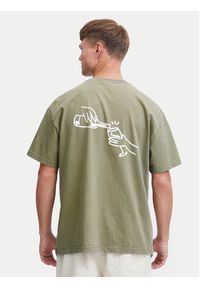 !SOLID - Solid T-Shirt Ismail 21108240 Zielony Regular Fit. Kolor: zielony. Materiał: bawełna #3