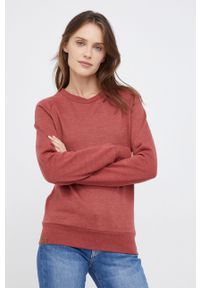 Pepe Jeans Bluza damska kolor czerwony z aplikacją. Okazja: na co dzień. Kolor: czerwony. Długość rękawa: raglanowy rękaw. Wzór: aplikacja. Styl: casual #3