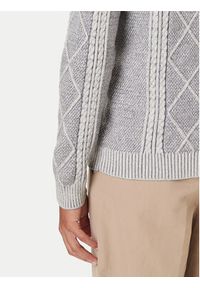 Guess Sweter M5BR44 Z2ZK2 Szary Regular Fit. Kolor: szary. Materiał: syntetyk