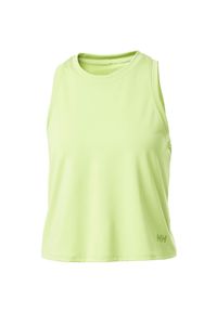 Top damski Helly Hansen Ocean Cropped. Kolor: zielony. Sezon: lato #1