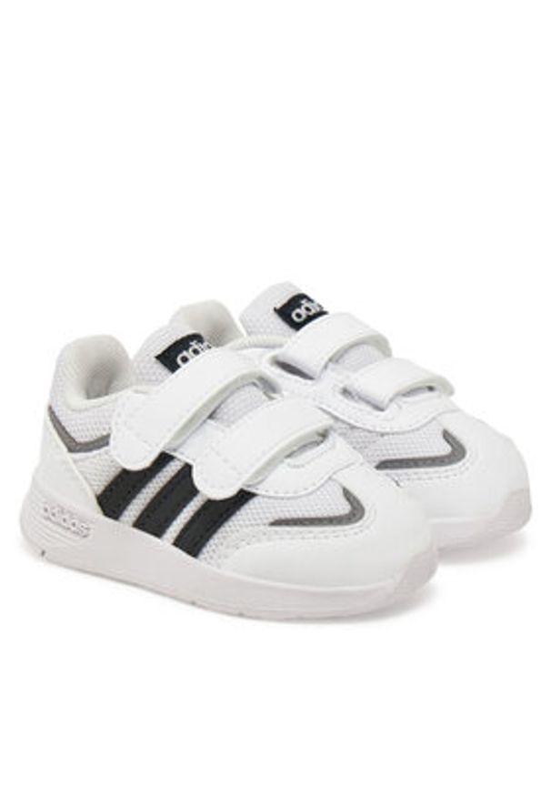 Adidas - adidas Sneakersy Tensaur Switch JQ4754 Biały. Kolor: biały. Materiał: skóra