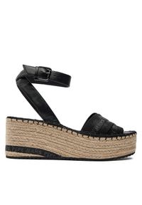 Pepe Jeans Espadryle Witney Cross PLS90669 Czarny. Kolor: czarny