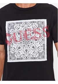 Guess T-Shirt M3BI84 K8FQ4 Czarny Regular Fit. Kolor: czarny. Materiał: bawełna #6