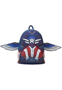 Funko Pop - Loungefly Marvel Captain America Brave New World backpack 26cm. Wzór: motyw z bajki