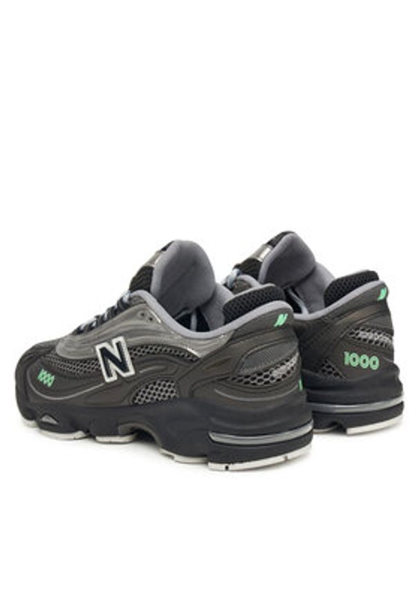 New Balance Sneakersy M1000T W Czarny. Kolor: czarny. Materiał: materiał
