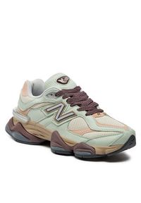 New Balance Sneakersy U9060GCA Zielony. Kolor: zielony. Materiał: skóra #6