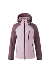 Kurtka przeciwdeszczowa damska Weather Report AWG Camelia W-PRO 15000. Kolor: wielokolorowy, fioletowy, różowy, czerwony. Sport: turystyka piesza #1