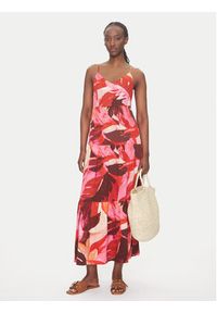 only - ONLY Sukienka letnia Alma 15256836 Kolorowy Regular Fit. Materiał: wiskoza. Wzór: kolorowy. Sezon: lato #5