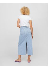 JJXX Spódnica jeansowa Aura 12247916 Niebieski Regular Fit. Kolor: niebieski. Materiał: bawełna #4