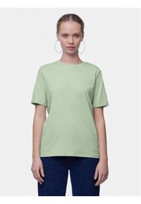 Pieces T-Shirt Ria 17086970 Zielony Regular Fit. Kolor: zielony. Materiał: bawełna #1