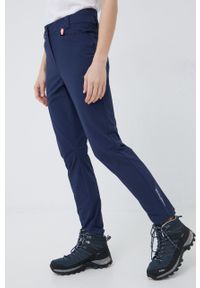Rossignol spodnie outdoorowe damskie kolor granatowy. Kolor: niebieski. Materiał: materiał