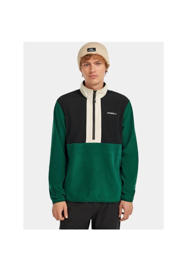 Sweter Męski O'Neill FWC'Cruz Triple Polartec. Kolor: zielony. Materiał: polar. Sport: turystyka piesza