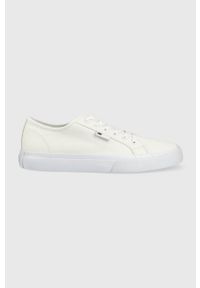 DC tenisówki kolor biały. Nosek buta: okrągły. Zapięcie: sznurówki. Kolor: biały #1