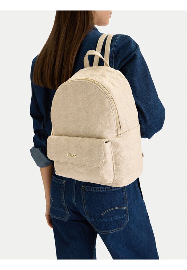 MEXX Plecak CEO-MEXX-AJ-003-09 Beżowy. Kolor: beżowy. Materiał: materiał