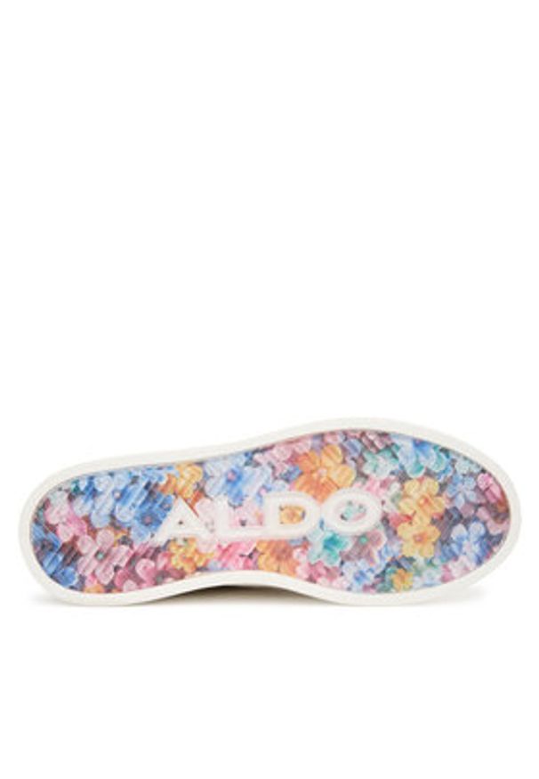 Aldo Sneakersy Hypertmc01 14038435 Écru. Materiał: skóra