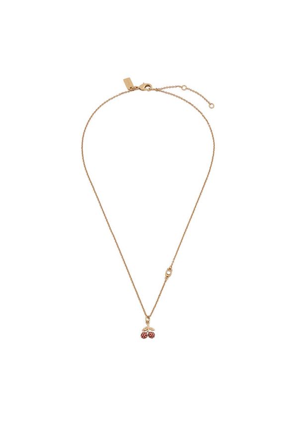 Naszyjnik Coach. Materiał: złote. Kolor: złoty