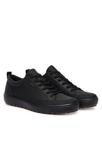 ecco - ECCO Sneakersy Soft 7 Tred 45077402001 Czarny. Kolor: czarny. Materiał: nubuk, skóra #4