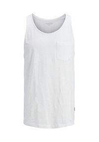 Jack & Jones Tank top Varenna 12273165 Biały Regular Fit. Kolor: biały. Materiał: bawełna #4