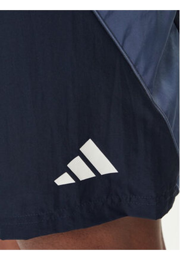Adidas - adidas Szorty sportowe Stadium JX5630 Granatowy Regular Fit. Kolor: niebieski. Materiał: syntetyk. Styl: sportowy