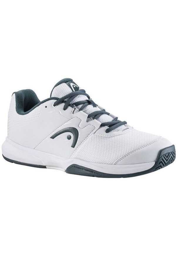 Buty tenisowe męskie Head Revolt Court Men. Kolor: biały, wielokolorowy, szary. Sport: tenis