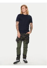 G-Star RAW - G-Star Raw Spodnie materiałowe 3D Cargo 2.0 D24308-D386-G393 Zielony Tapered Fit. Kolor: zielony. Materiał: bawełna