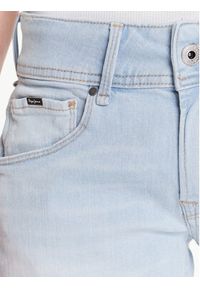 Pepe Jeans Szorty jeansowe Siouxie PL801002PE0 Błękitny Regular Fit. Kolor: niebieski