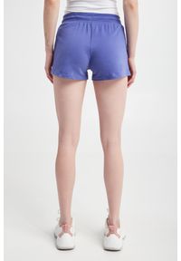 EA7 Emporio Armani - Spodenki dresowe damskie EA7 EMPORIO ARMANI. Materiał: dresówka #4