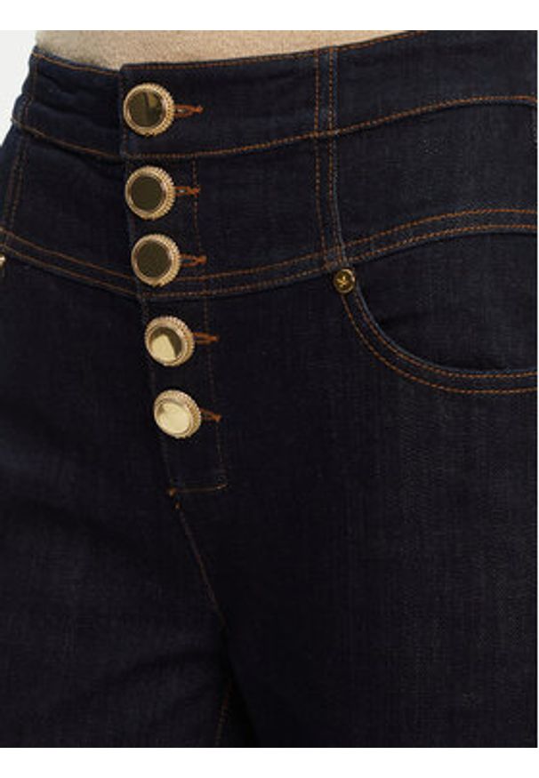 Marciano Guess Jeansy 5YGA00 7347A Granatowy Flare Fit. Kolor: niebieski