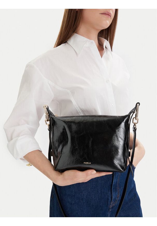 Furla Torebka WE00831 BX4100 CN O6000 1007 Czarny. Kolor: czarny. Materiał: skórzane