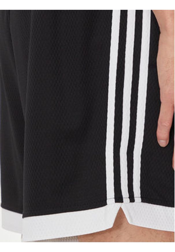 Adidas - adidas Szorty sportowe Mock Eyelet IZ4800 Czarny Regular Fit. Kolor: czarny. Materiał: syntetyk. Styl: sportowy