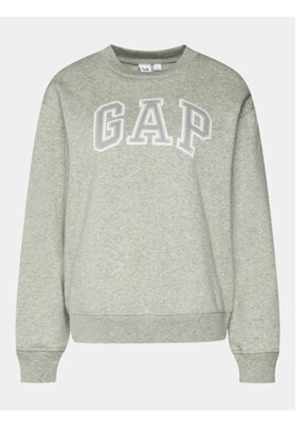 GAP - Gap Bluza 554936-02 Szary Regular Fit. Kolor: szary. Materiał: bawełna