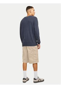 Jack & Jones - Jack&Jones Szorty materiałowe Jpstcole 12253222 Beżowy Loose Fit. Kolor: beżowy. Materiał: bawełna #5