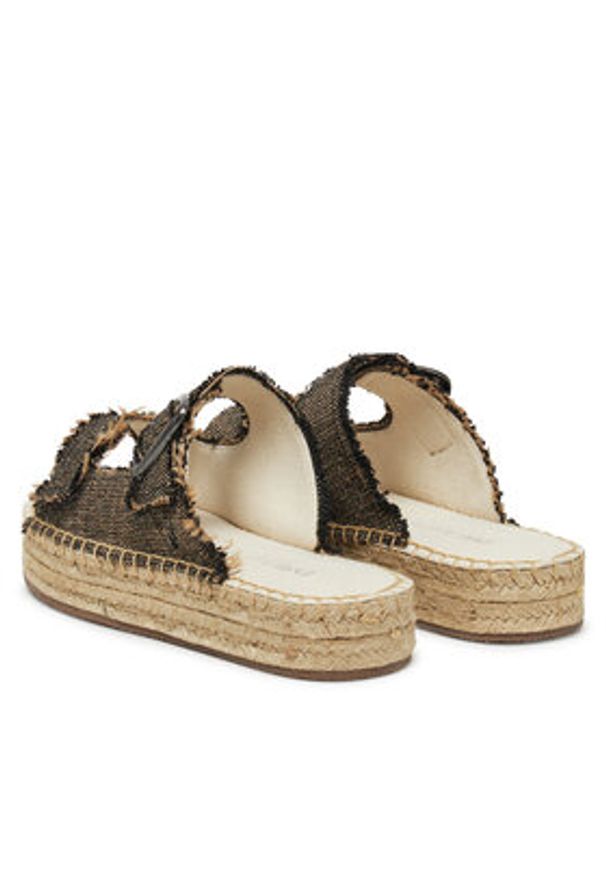 EMU Australia Espadryle Ayers W13168 Czarny. Kolor: czarny. Materiał: materiał