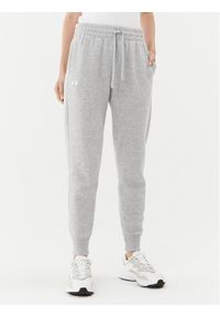 Under Armour Spodnie dresowe Ua Rival Fleece Jogger 1379438 Szary Loose Fit. Kolor: szary. Materiał: bawełna #1