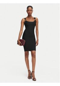 Marciano Guess Sukienka koktajlowa G6YK40 Z1082 Czarny Slim Fit. Kolor: czarny. Materiał: wiskoza. Styl: wizytowy #3